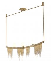 Bethel International Canada DC01C54G - Chandelier  Stainless Steel & Glass
