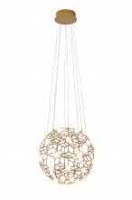 Bethel International Canada FIT04C15G - LED Chandelier Gold