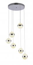 Bethel International Canada FT44C16CH - Chrome LED Chandelier