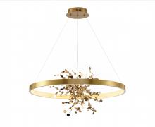 Bethel International Canada GL350C32G-2 - LED Chandelier Gold