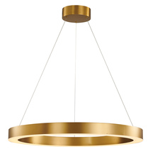 Bethel International Canada MU30A - Antique Brass LED Chandelier