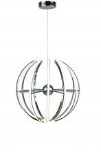 Bethel International Canada TR06 - Chrome LED Chandelier