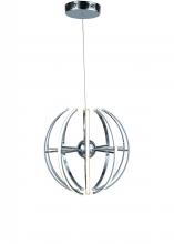 Bethel International Canada TR08 - Chrome LED Chandelier