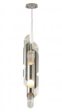 Bethel International Canada ZH02P36CH - Pendant Stainless Steel & Glass