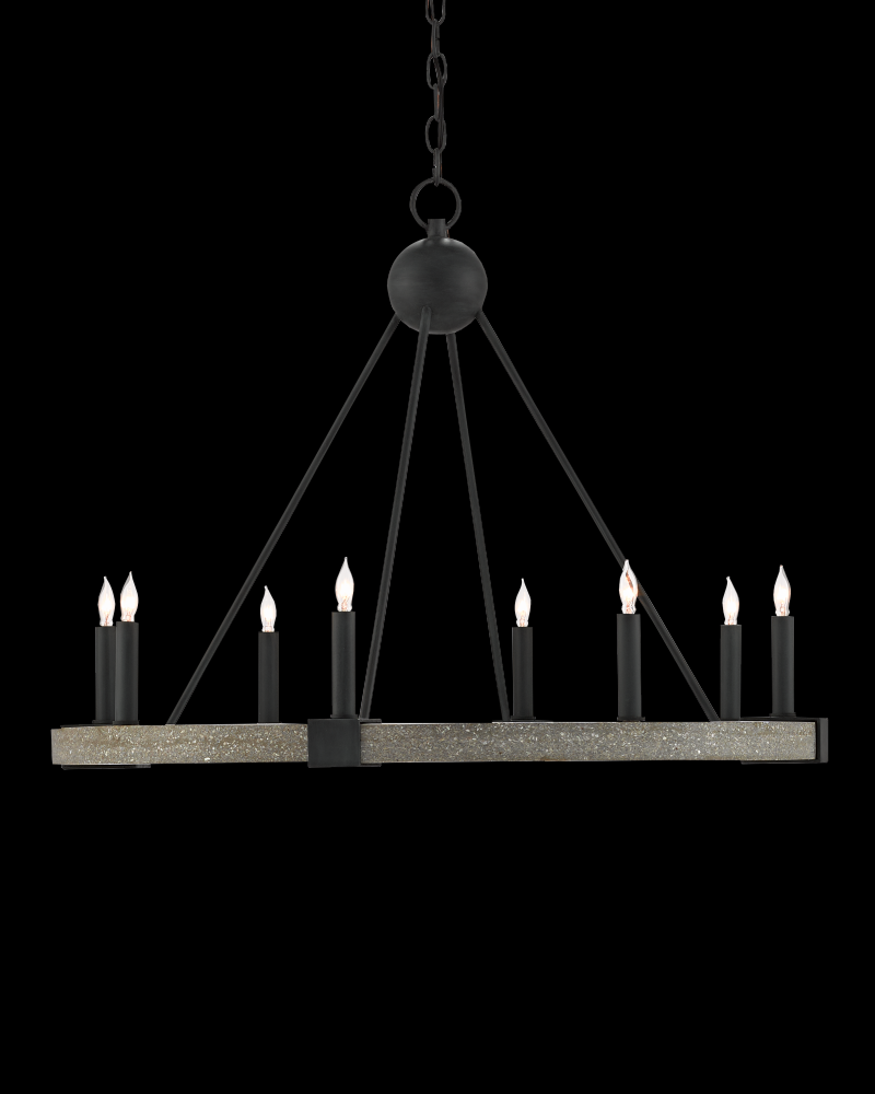 Burgos Black Chandelier